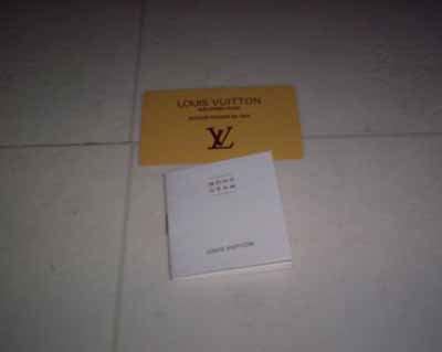 lv checker|lv authenticity card.